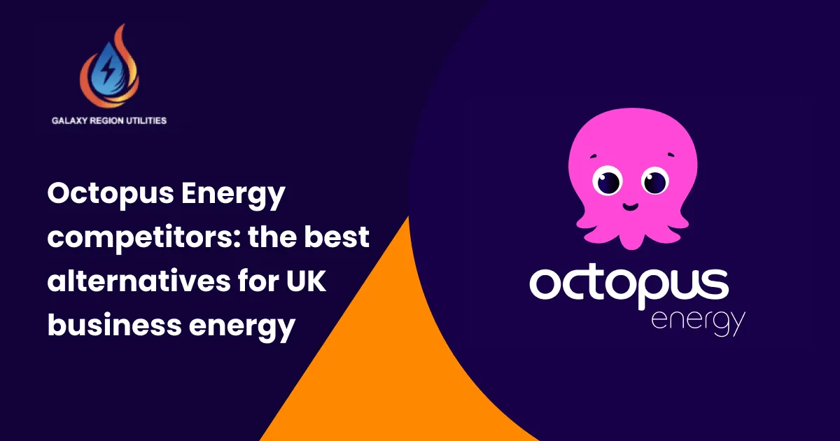 Octopus Energy competitors comparison for business electricity services UK